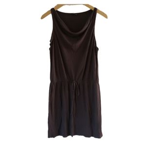 Max & Mia Brown Dress. Scoop Neck. Size Medium. Dark Brown.